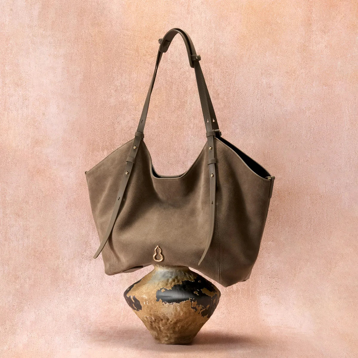 Fulfill Double-Faced Suede Tote