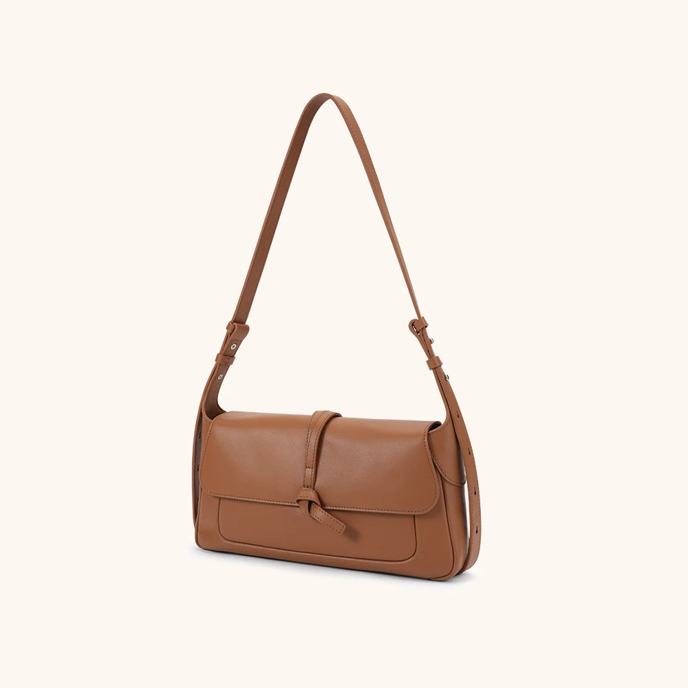 Latch Knot Shoulder Bag