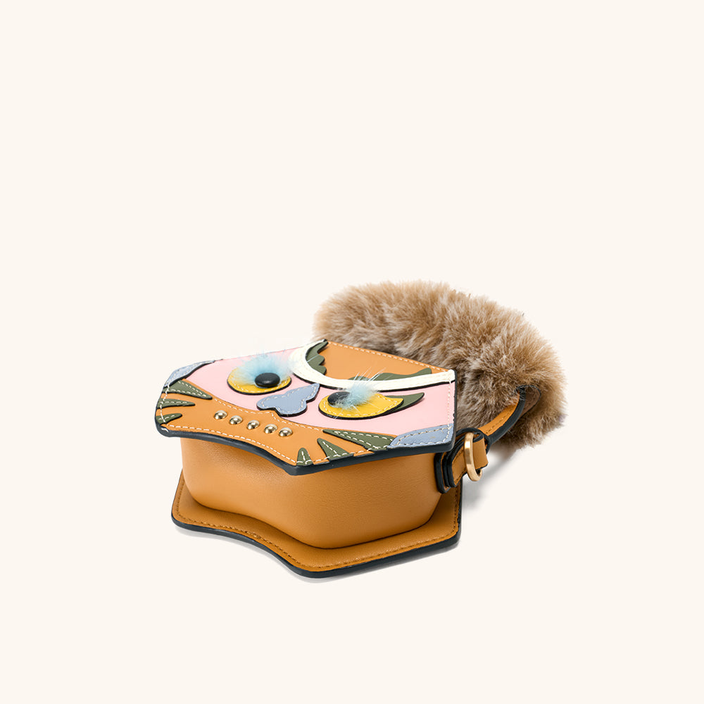 Tiger Pop Mini Purse in Yellow