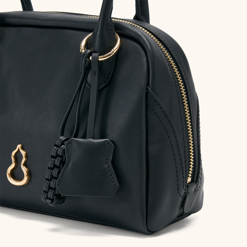 Bowler Wheat Charm Bag