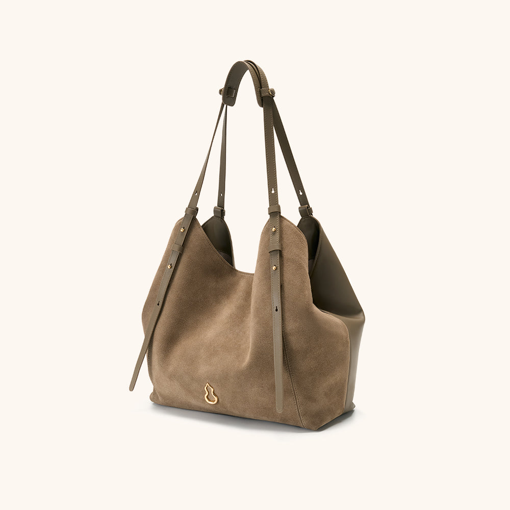Fulfill Double-Faced Suede Tote