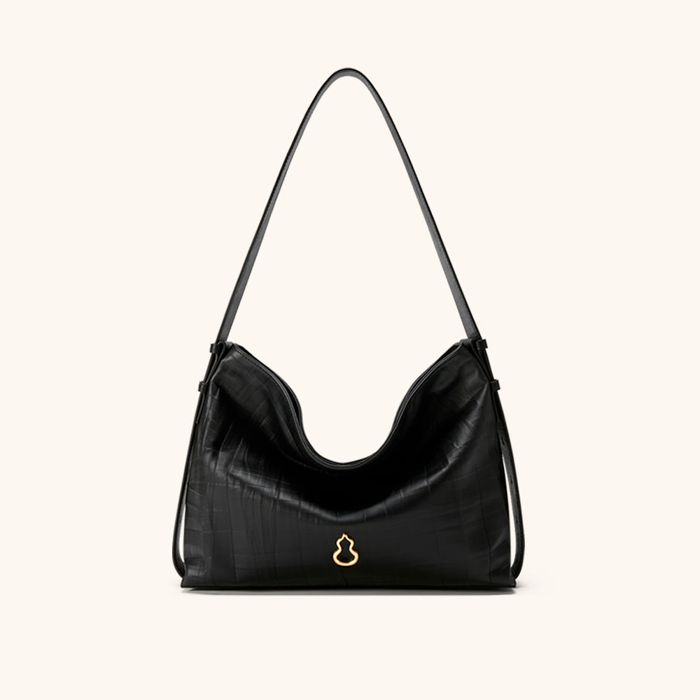 Medium Flow Hobo (Dong Grid Embossed)
