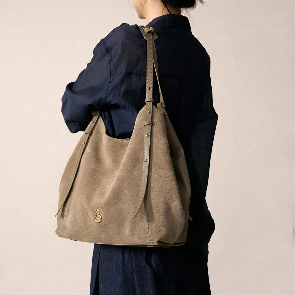 Fulfill Double-Faced Suede Tote