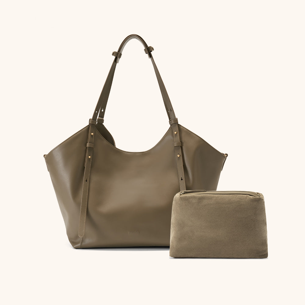 Fulfill Double-Faced Suede Tote