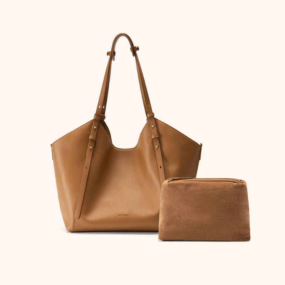 Fulfill Double-Faced Suede Tote