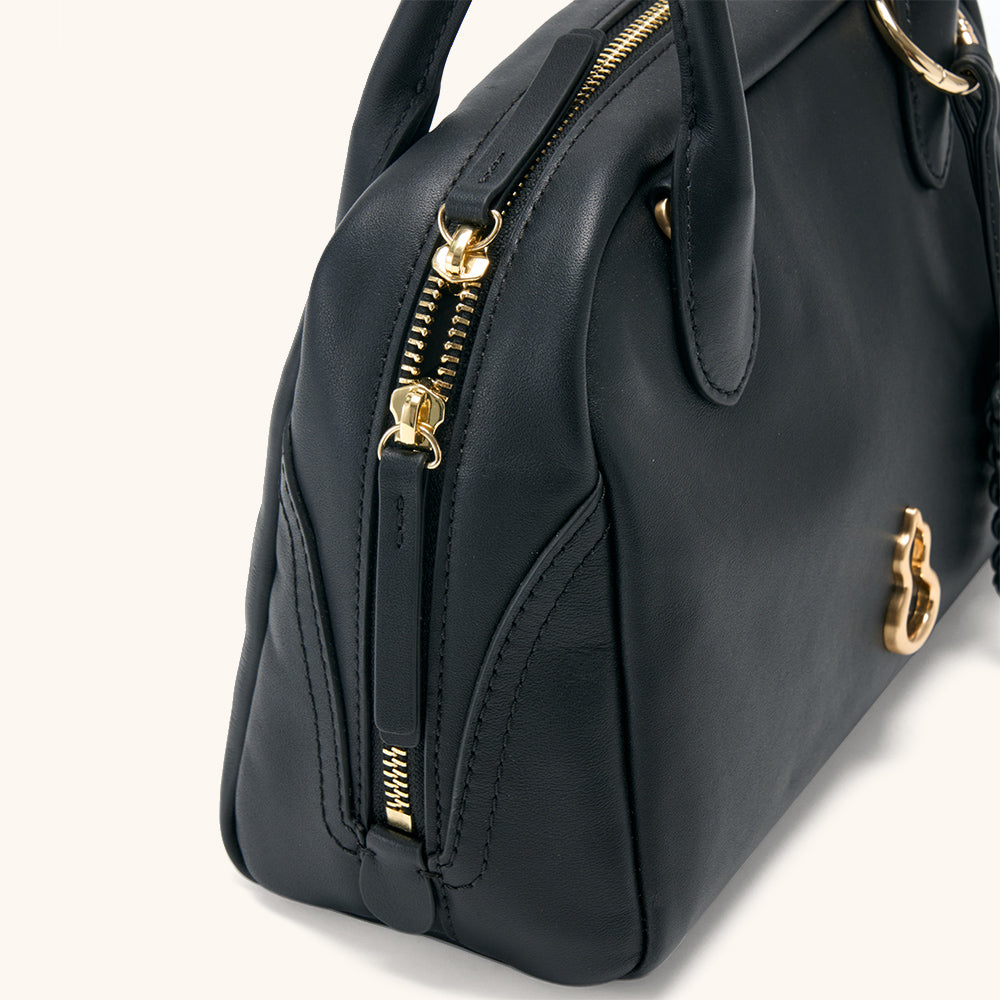 Bowler Wheat Charm Bag