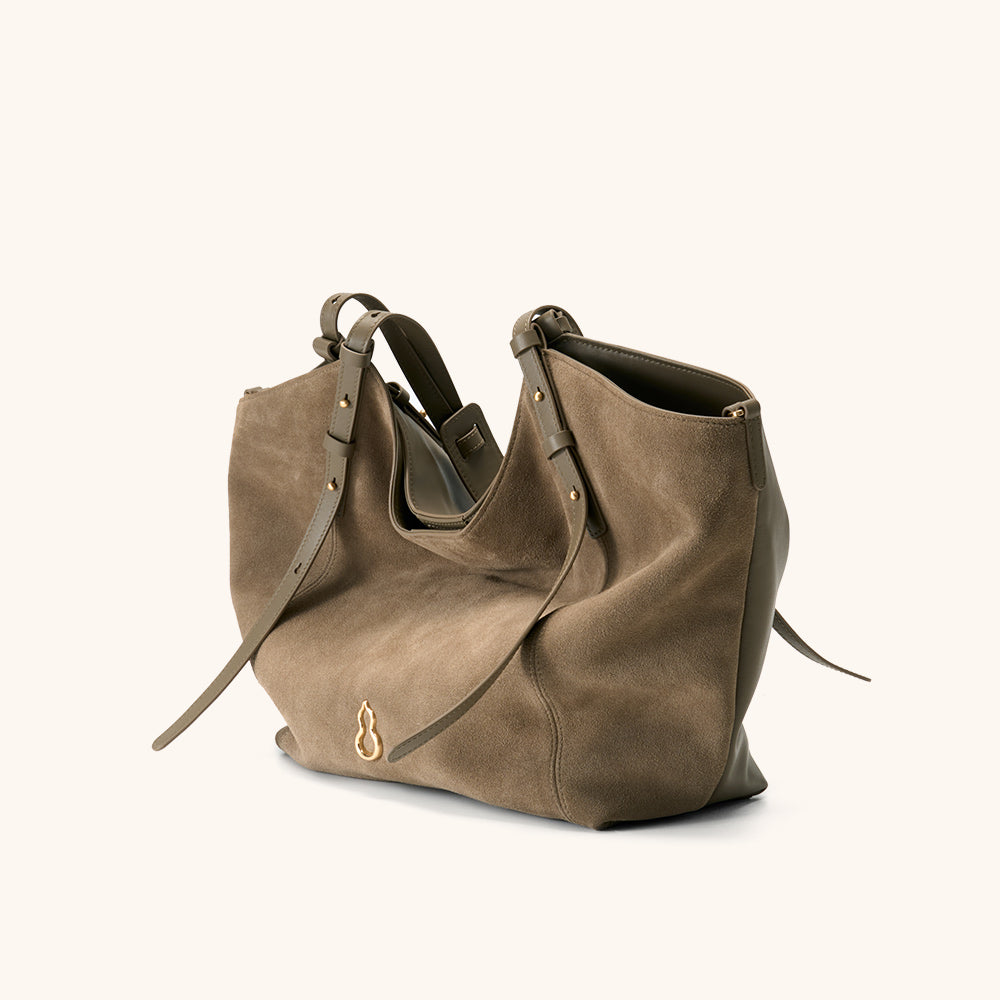 Fulfill Double-Faced Suede Tote