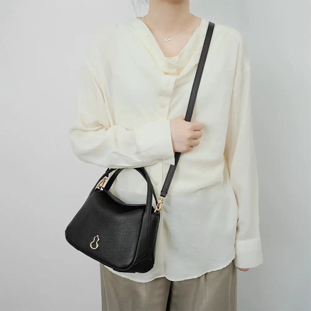 Small Drum Tote (Soft Grain)