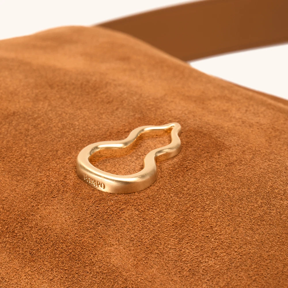 Medium Flow Hobo (Double-Faced Suede)