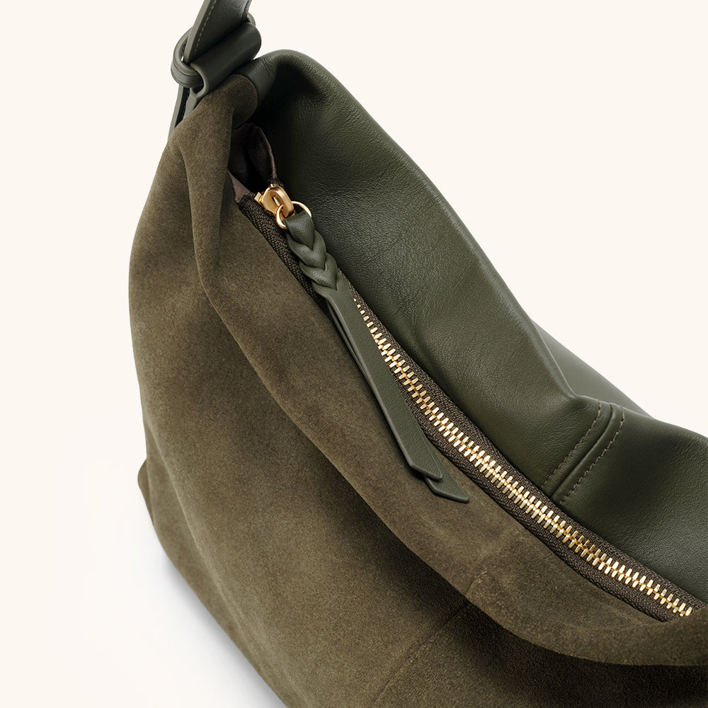 Flow Zen Hobo (Double-Faced Suede)