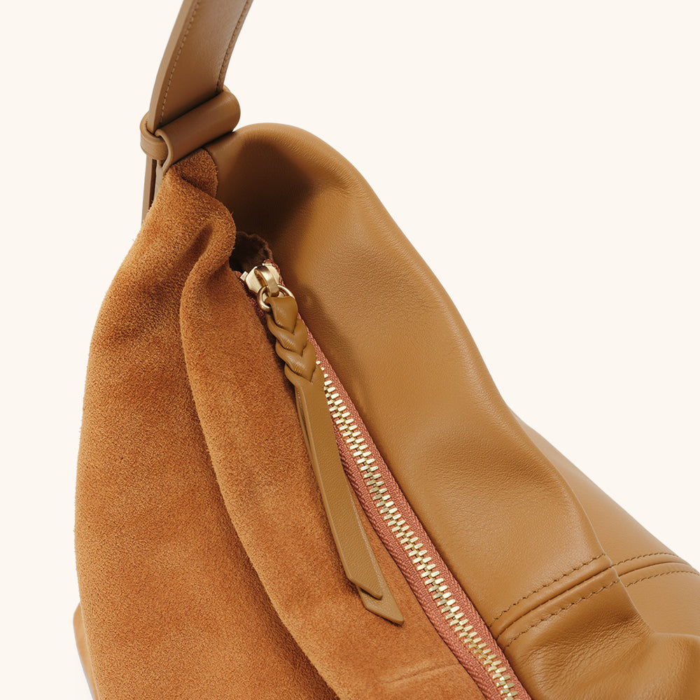 Flow Zen Hobo (Double-Faced Suede)