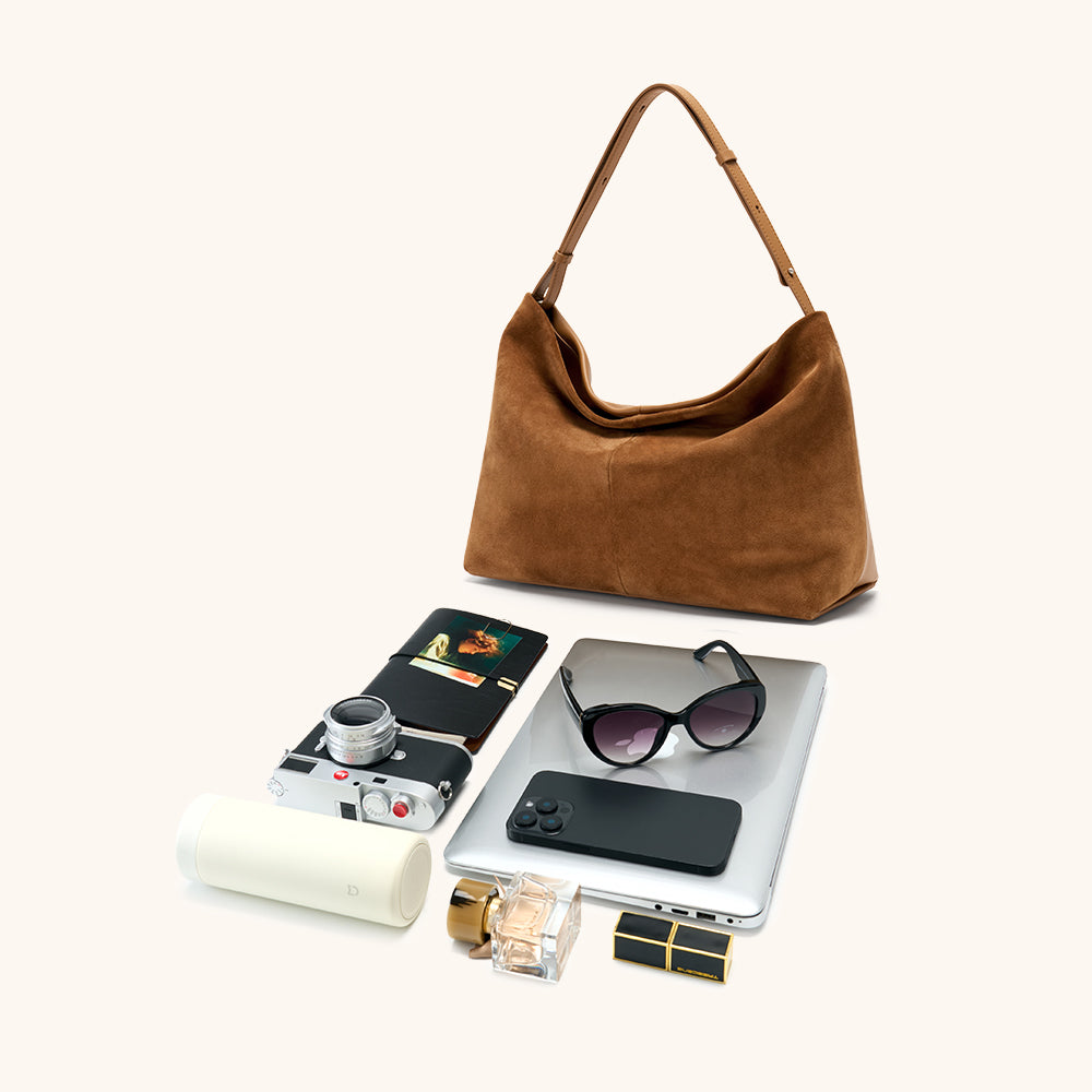 Flow Double-Faced Suede Hobo Drifting Cloud