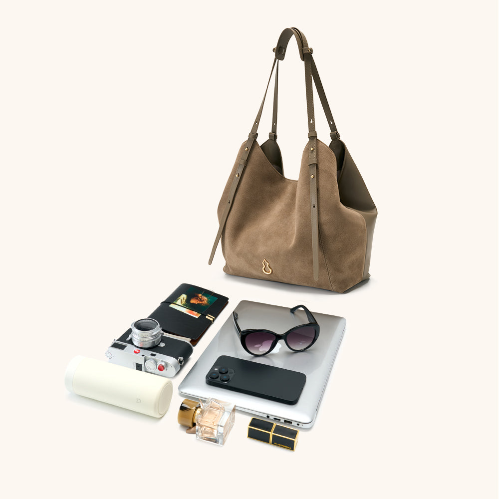 Fulfill Double-Faced Suede Tote