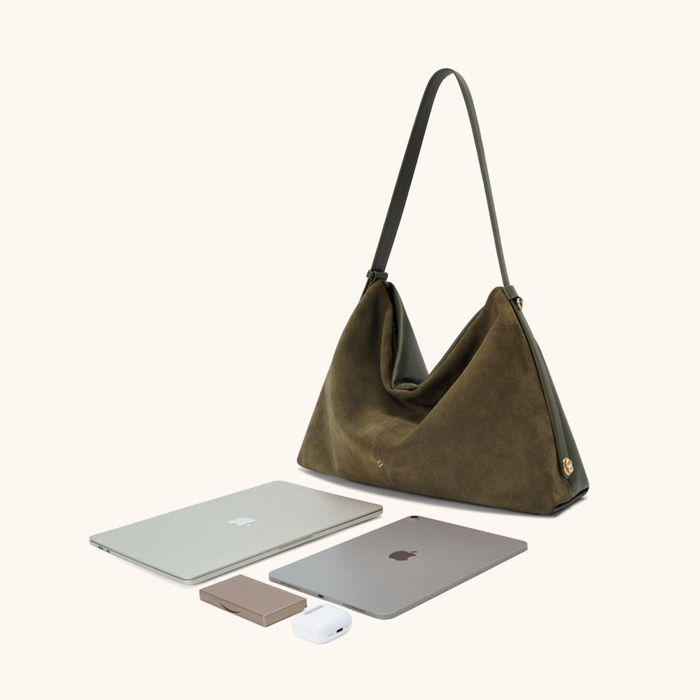 Flow Zen Hobo (Double-Faced Suede)
