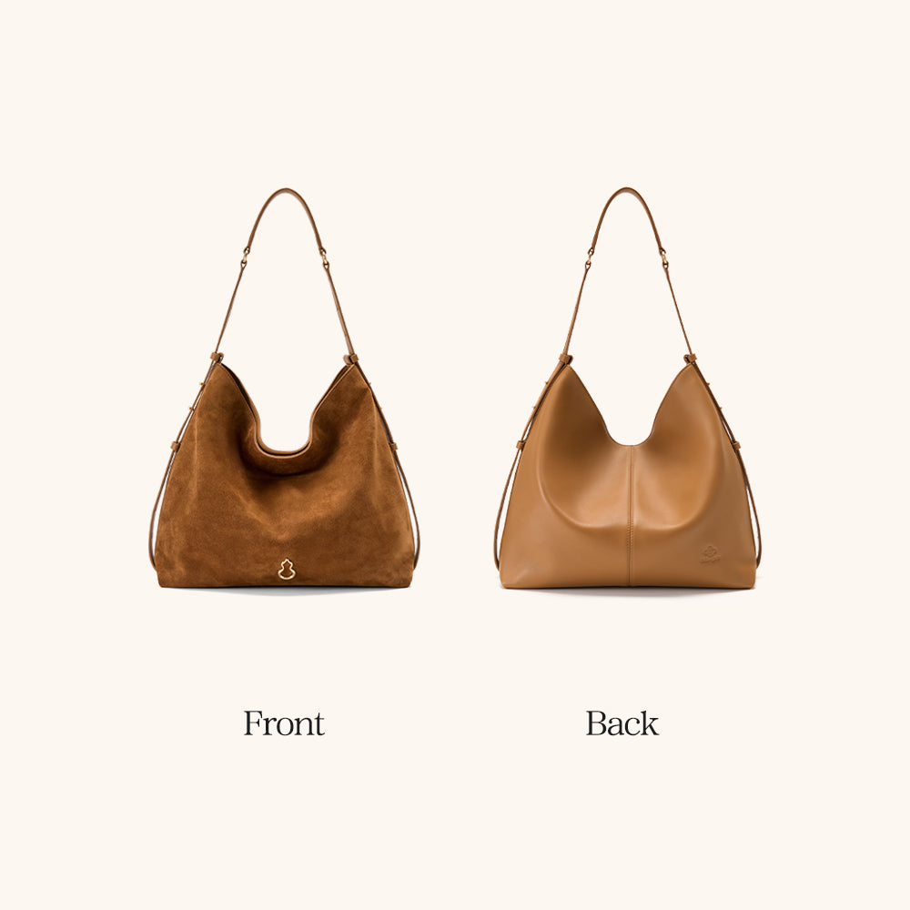 Fulfill Double-Faced Suede Hobo