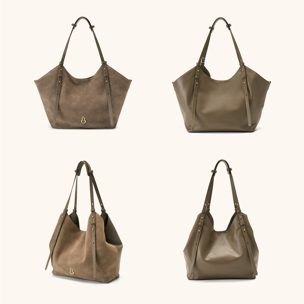 Fulfill Double-Faced Suede Tote