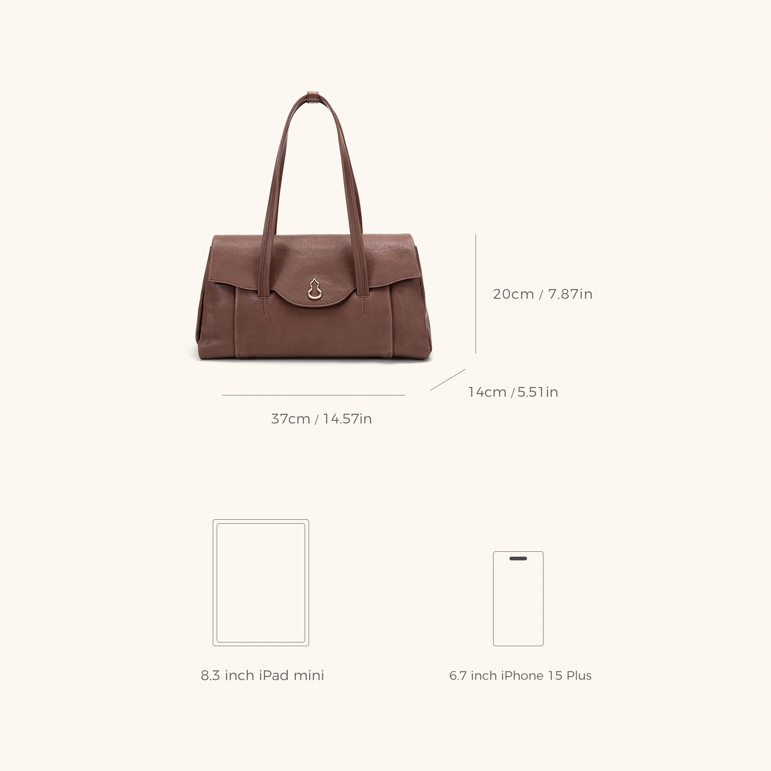 Dimensions of the Bampo Ridge Briefcase