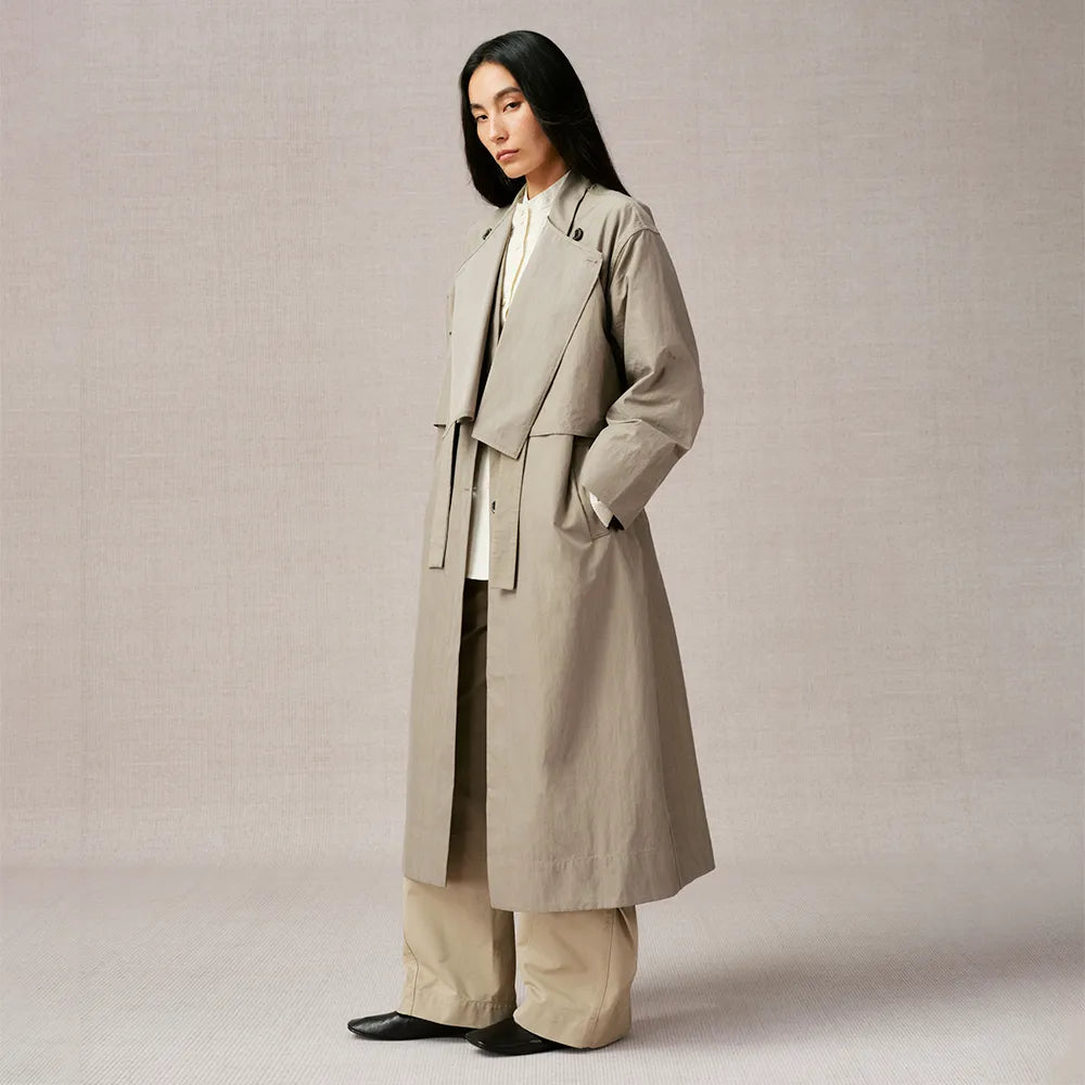 Relaxed Trench Coat