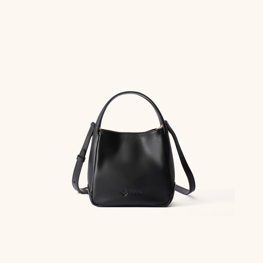 Side View of the Bampo Harmony Bucket Bag12
