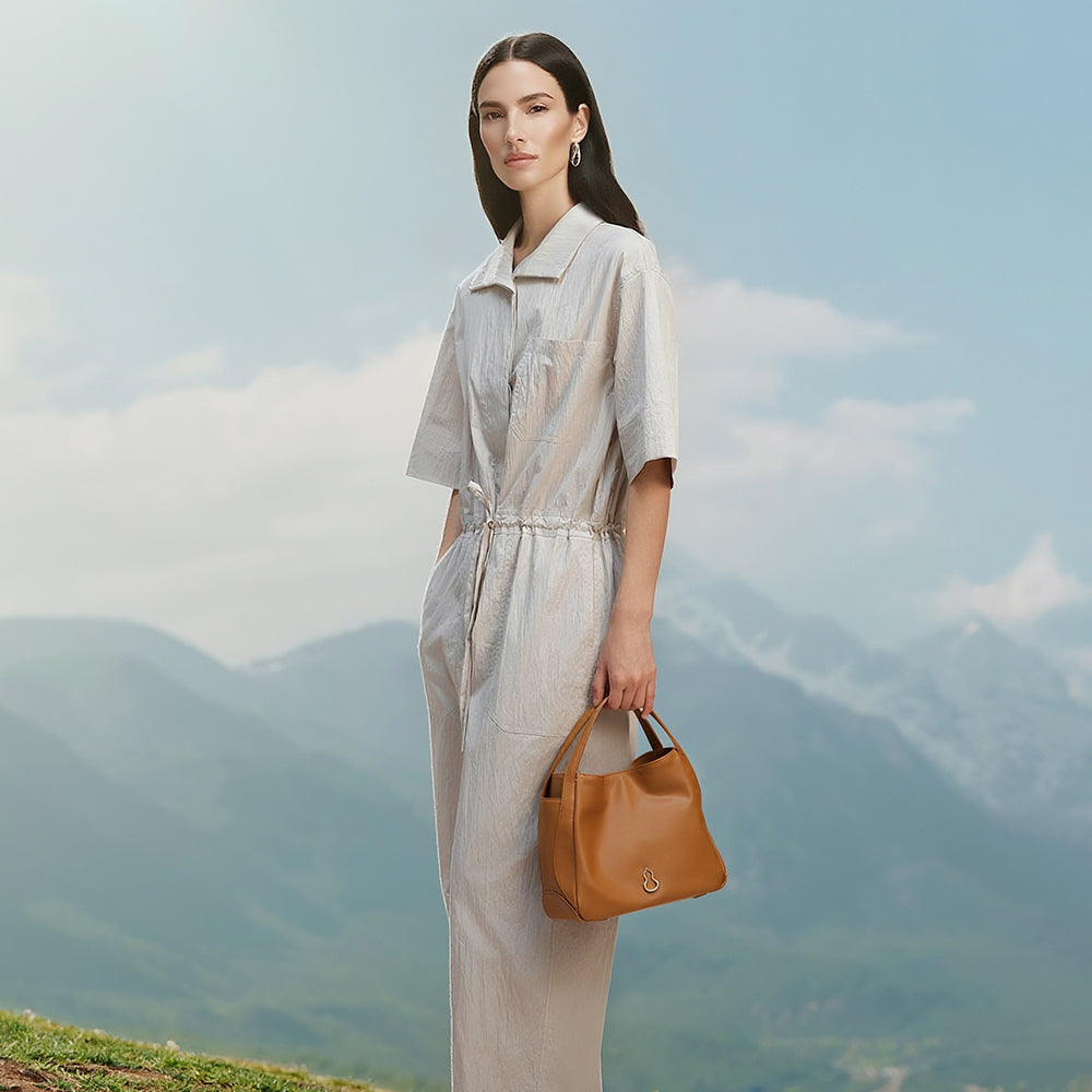 Bampo Harmony Tote on Model 6