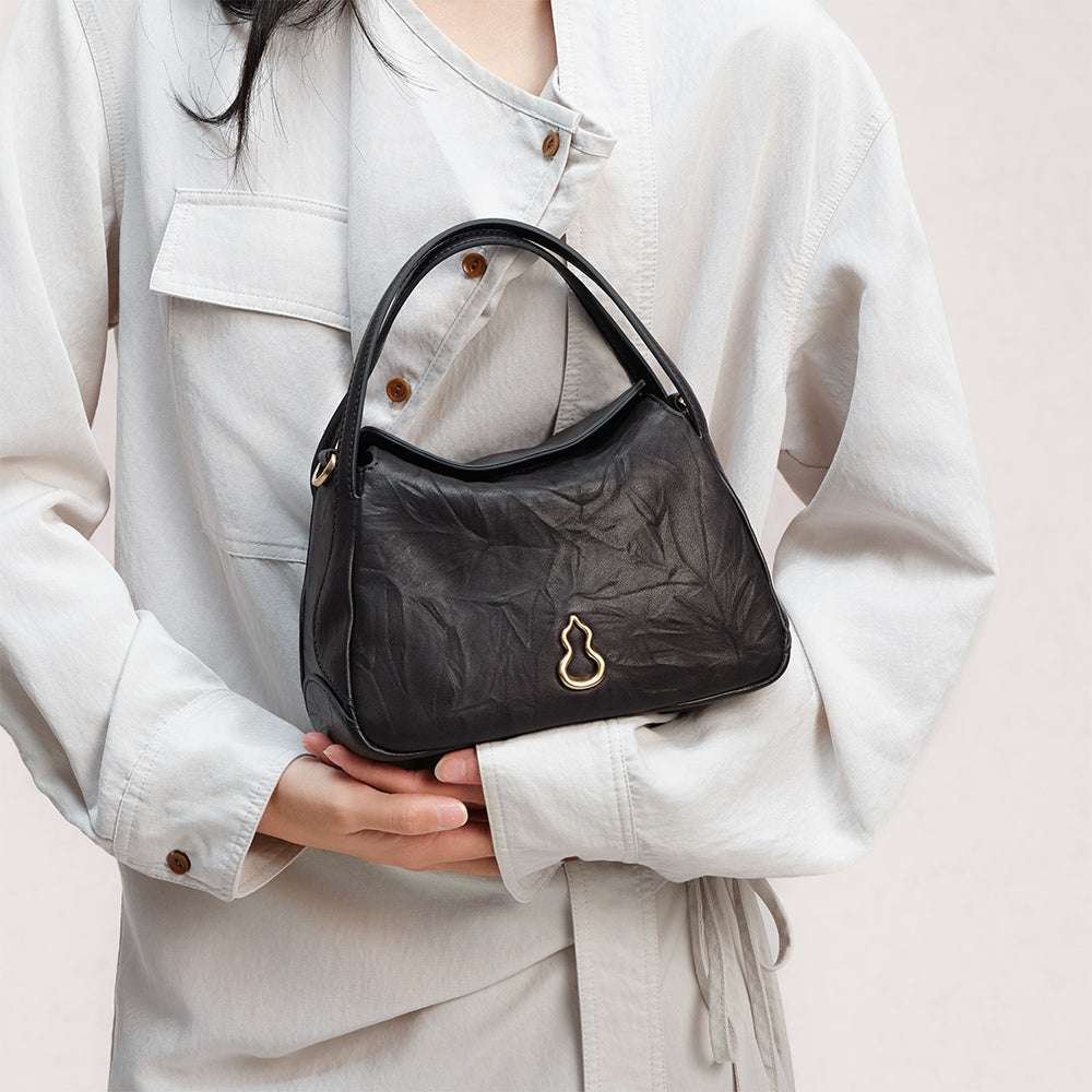 Bampo Small Harmony Tote (Texture Version) on Model 1