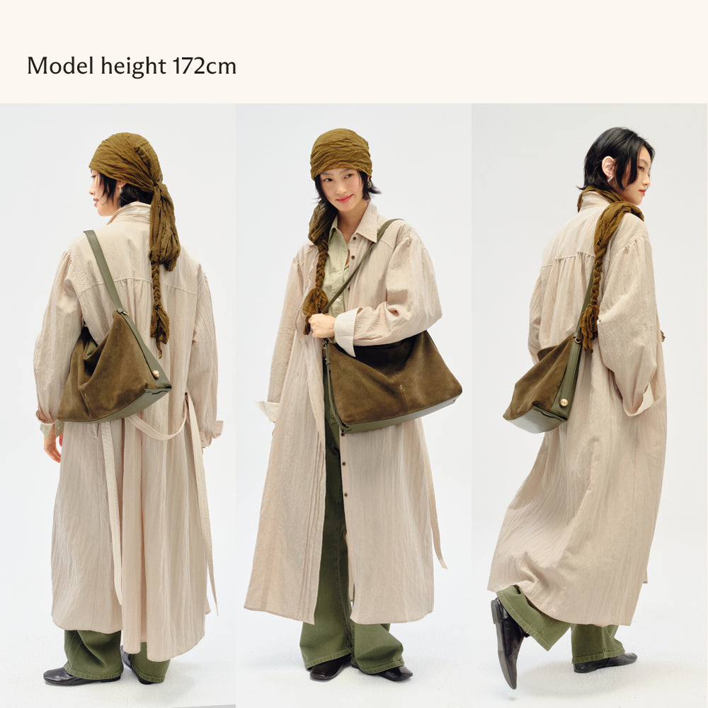 Flow Zen Hobo (Double-Faced Suede)