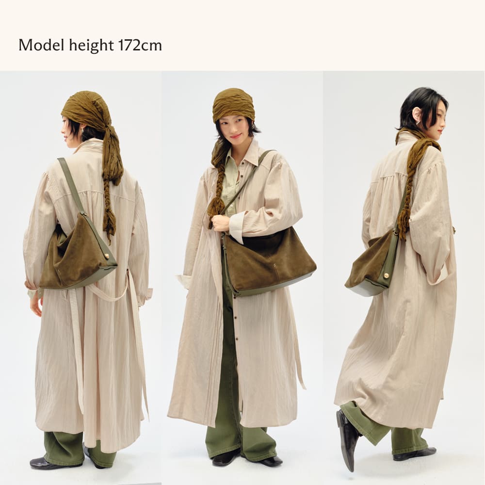 Flow Zen Hobo (Double-Faced Suede)
