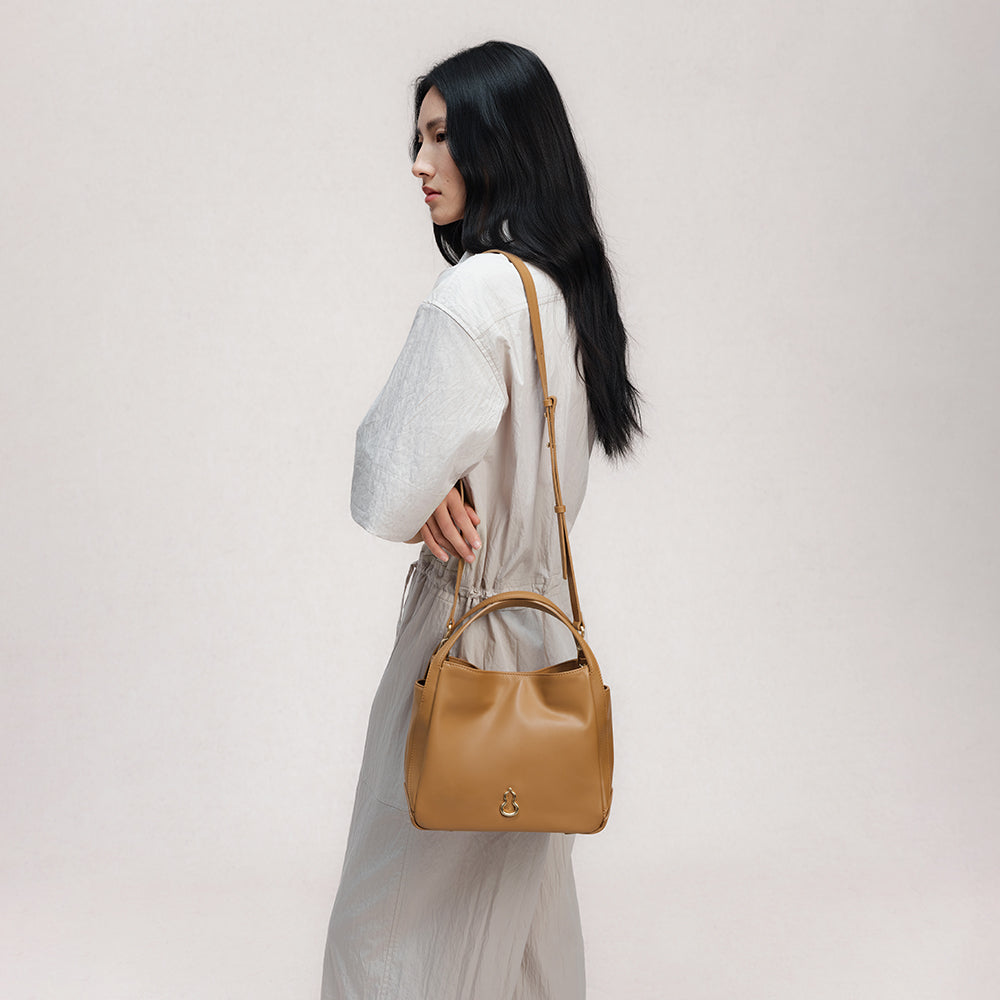 harmony tote in hazel | Bampo