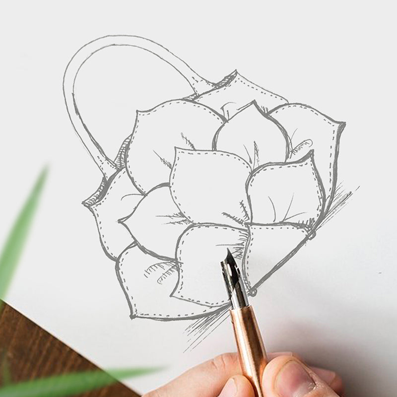 Bampo Lotus Handbag design sketch