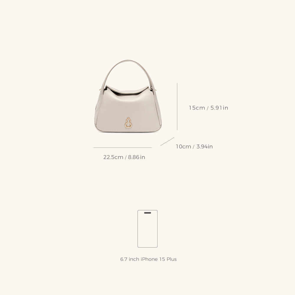 Dimensions of the Bampo Small Harmony Tote