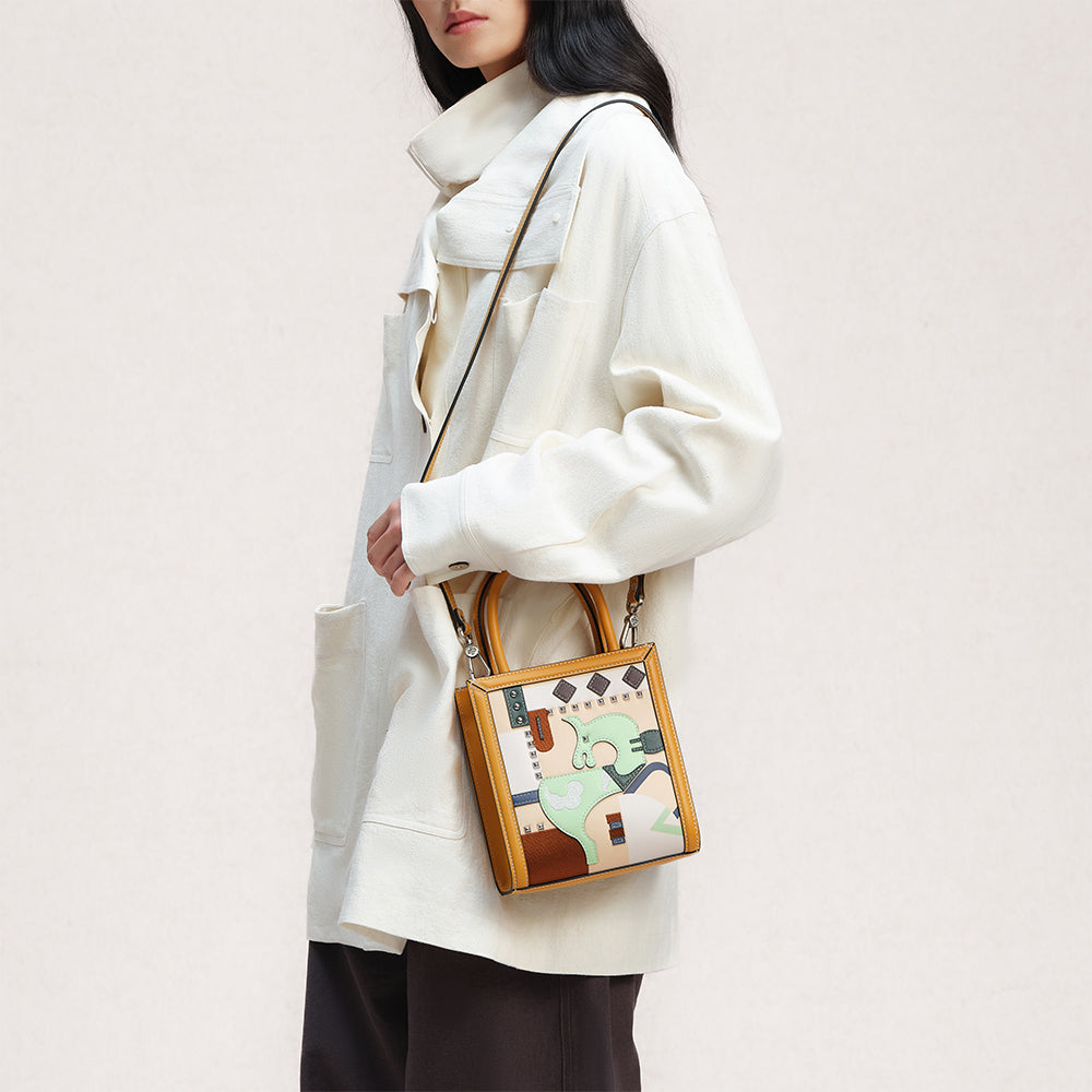 sky horse handbag | Bampo 5