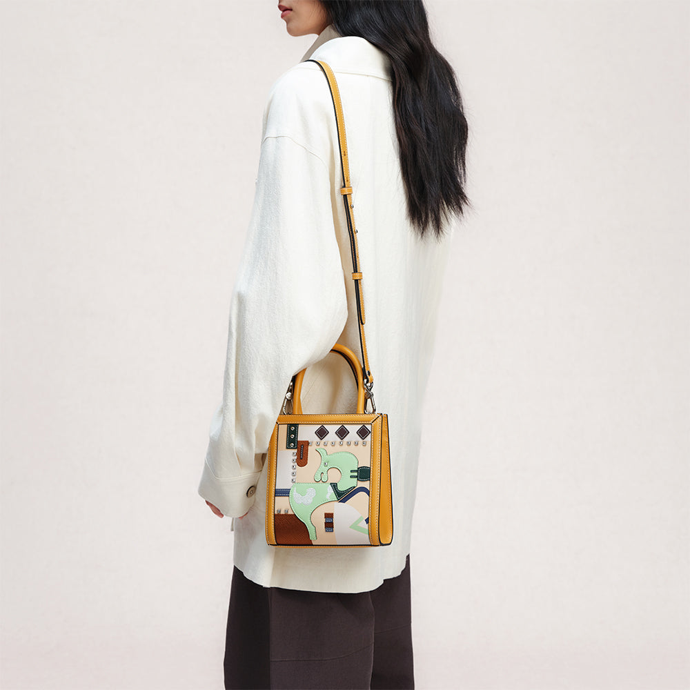 sky horse handbag | Bampo 6