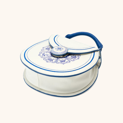 Blue and White Porcelain Handbag