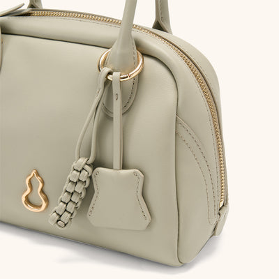Bowler Wheat Charm Bag