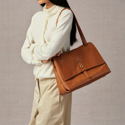 Swale Messenger Bag (Dong Hand-Crinkled Texture)