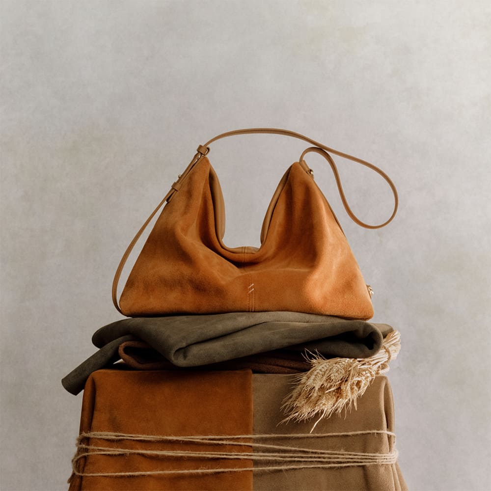 Flow Zen Hobo (Double-Faced Suede)