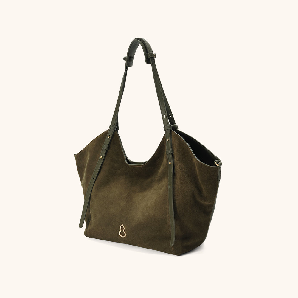 Fulfill Double-Faced Suede Tote