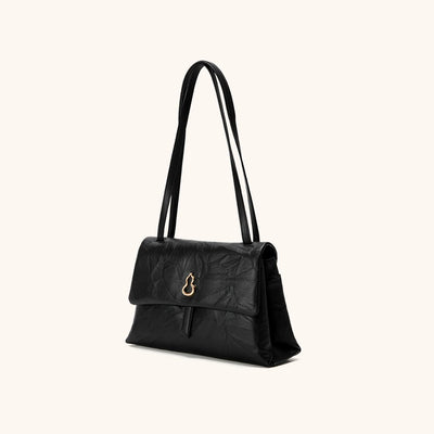 Small Swale Messenger Bag (Dong Hand-Crinkled Texture)