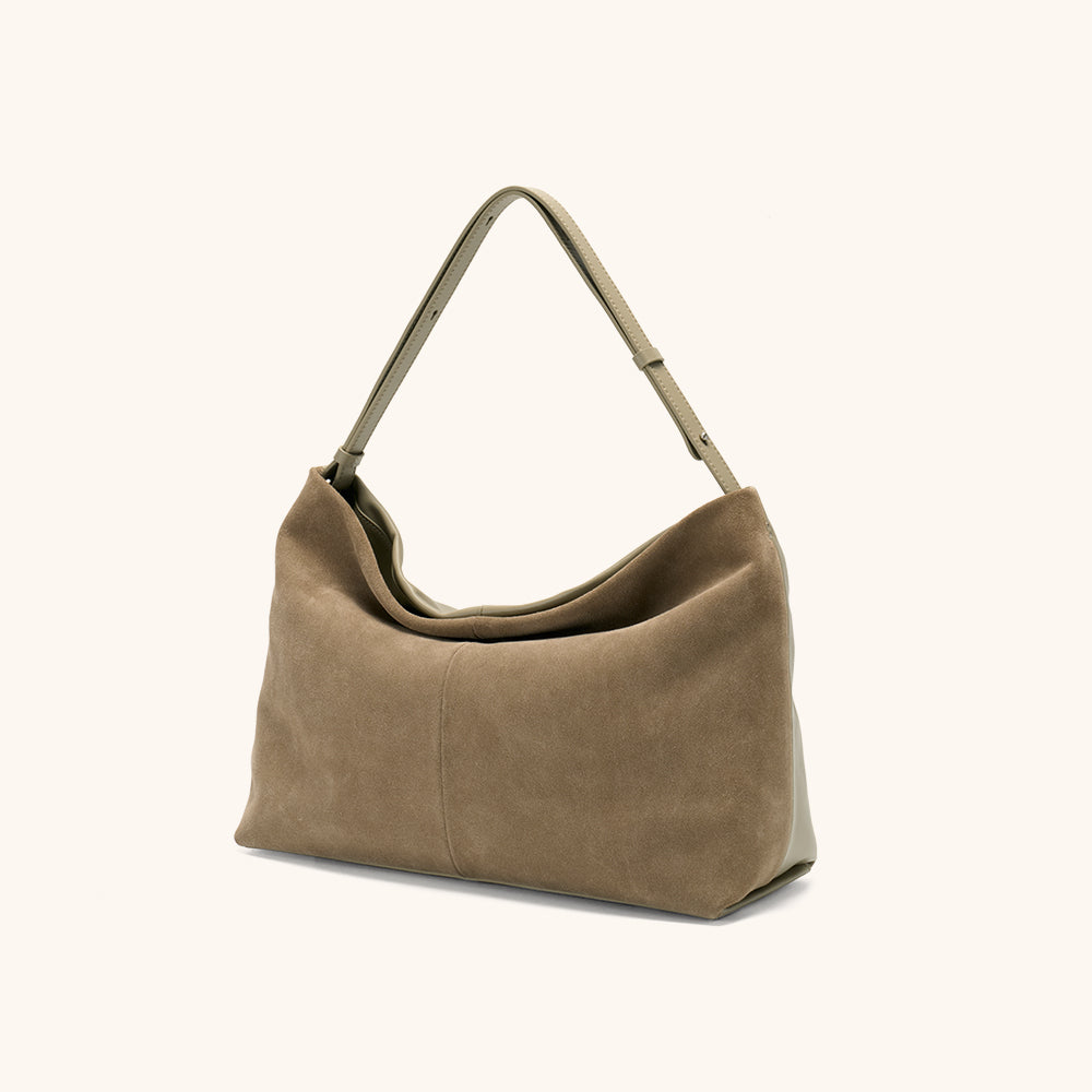 Flow Double-Faced Suede Hobo Drifting Cloud