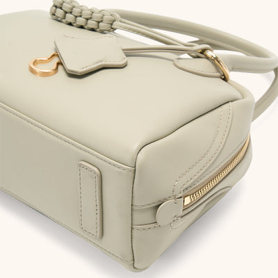 Bowler Wheat Charm Bag