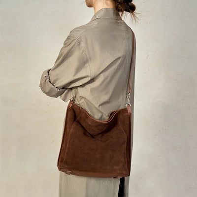 Fulfill Double-Faced Suede Bucket