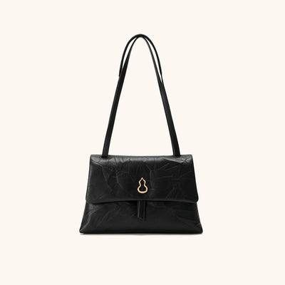 Small Swale Messenger Bag (Dong Hand-Crinkled Texture)
