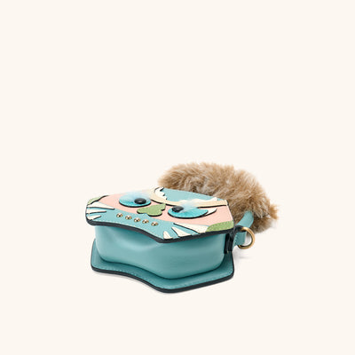 Tiger Pop Mini Purse in Blue
