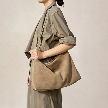 Flow Double-Faced Suede Hobo Drifting Cloud