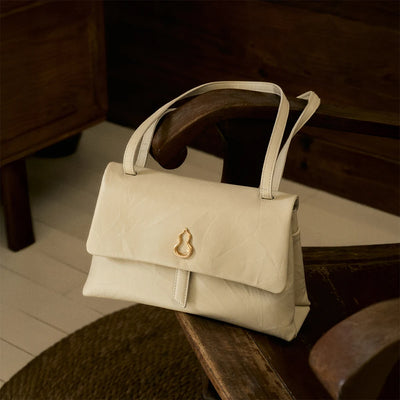 Small Swale Messenger Bag (Dong Hand-Crinkled Texture)