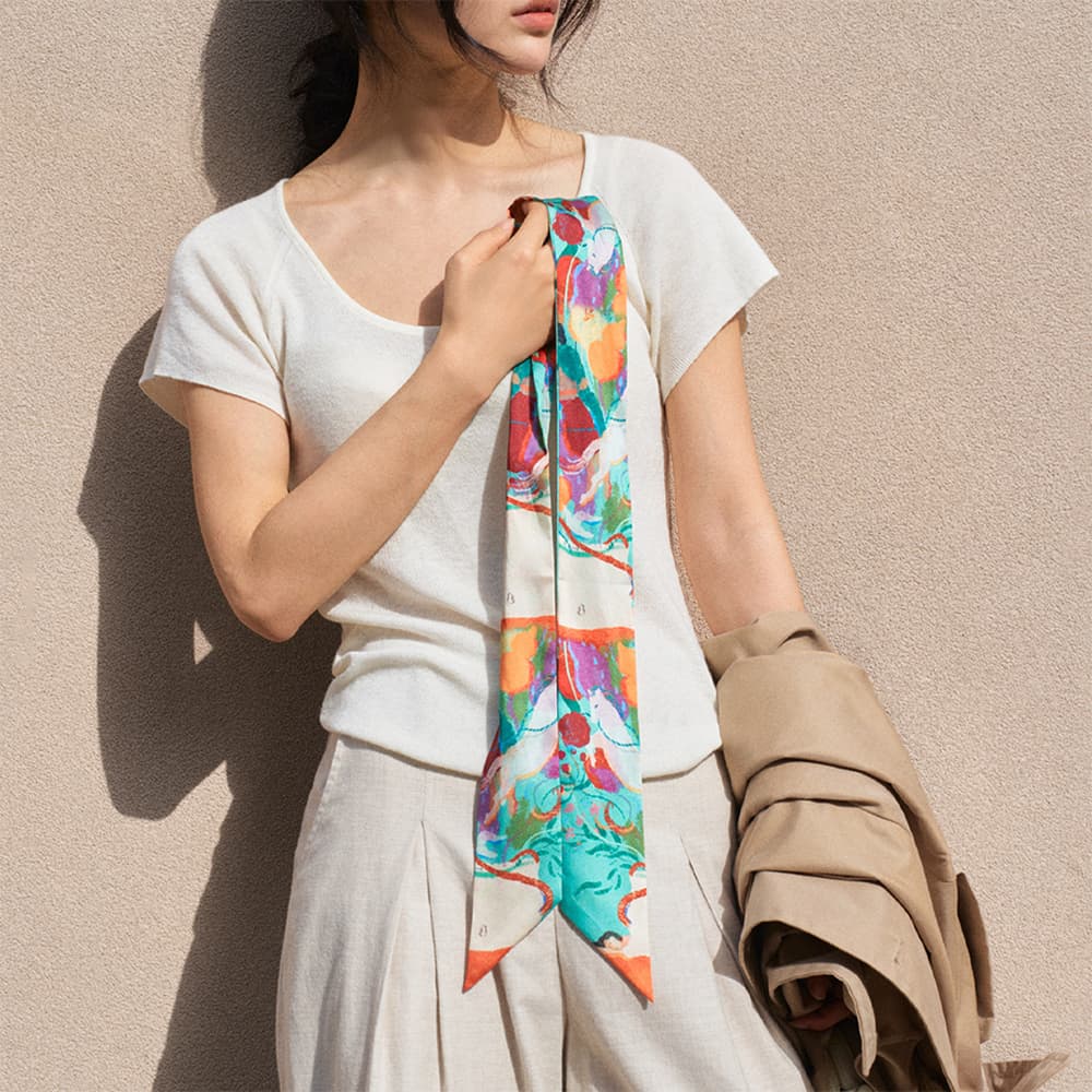 Artist Collaboration Scarf
