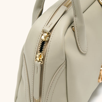 Bowler Wheat Charm Bag