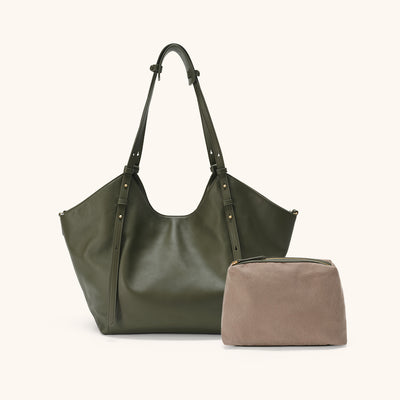 Fulfill Double-Faced Suede Tote