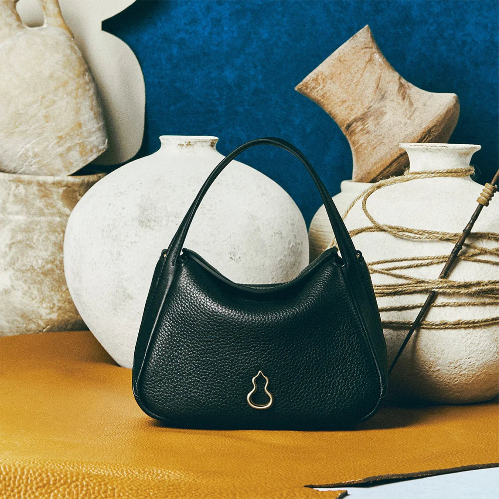 Small Drum Tote (Soft Grain)