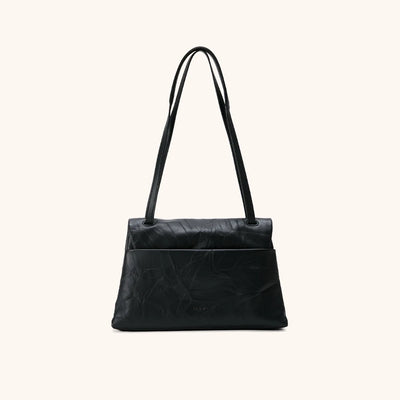 Small Swale Messenger Bag (Dong Hand-Crinkled Texture)